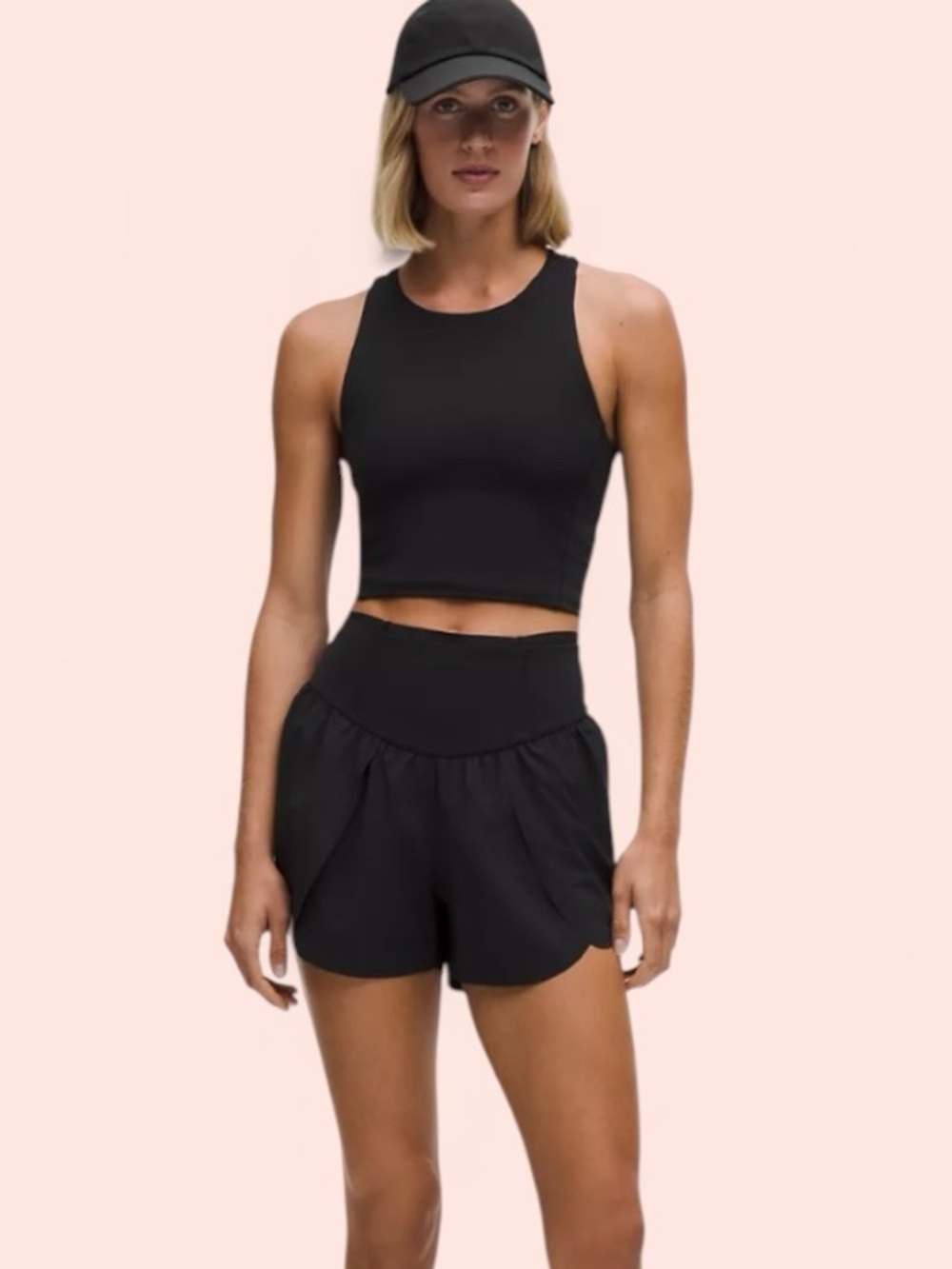 LULULEMON Go Further High Rise Split Short 3”